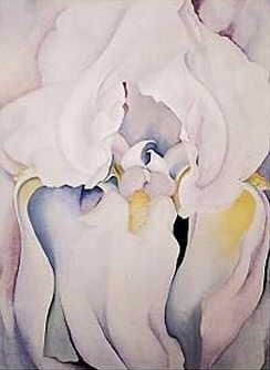Keeffe oil painting