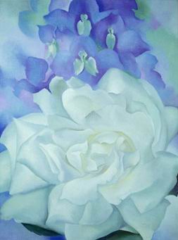 Keeffe oil painting