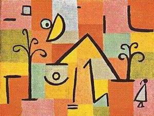 Klee oil painting
