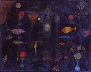 Klee oil painting