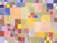 Klee oil painting