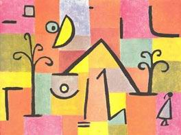 Klee oil painting