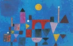 Klee oil painting