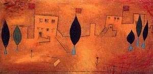 Klee oil painting