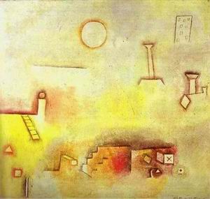 Klee oil painting