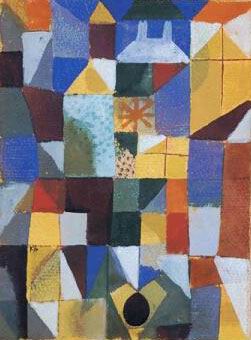 Klee oil painting