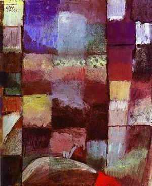 Klee oil painting