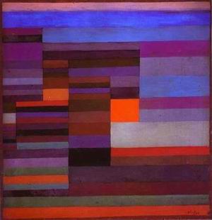 Klee oil painting