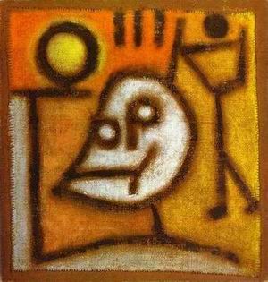 Klee oil painting