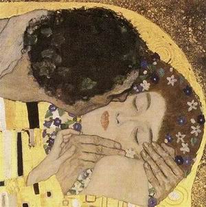 Klimt oil painting