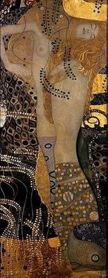 Klimt oil painting