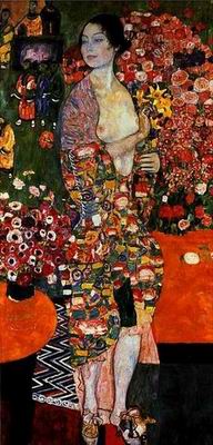 Klimt oil painting