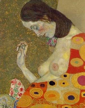 Klimt oil painting
