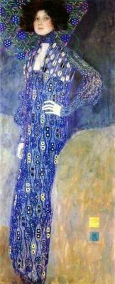 Klimt oil painting