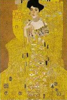 Klimt oil painting