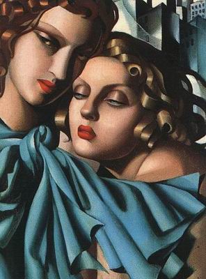 Lempicka oil painting