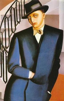 Lempicka oil painting