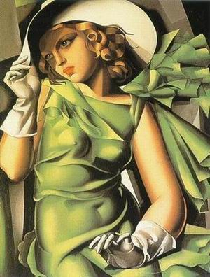 Lempicka oil painting