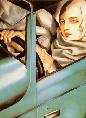 Lempicka oil painting