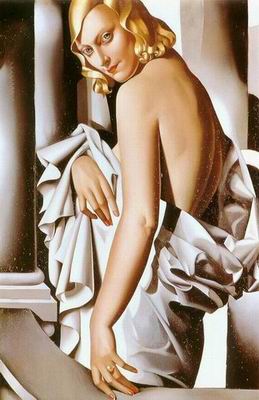 Lempicka oil painting