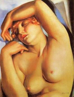 Lempicka oil painting