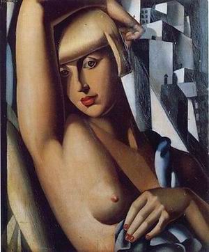 Lempicka oil painting