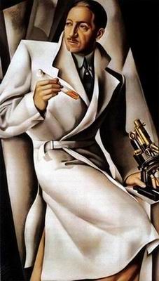 Lempicka oil painting