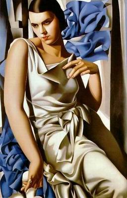 Lempicka oil painting