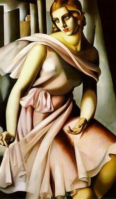 Lempicka oil painting