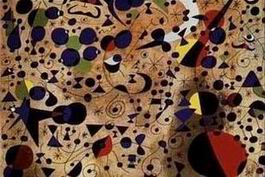 Miro oil painting