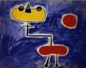 Miro oil painting