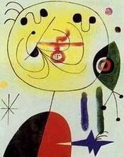 Miro oil painting