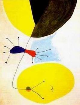 Miro oil painting
