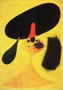 Miro oil painting