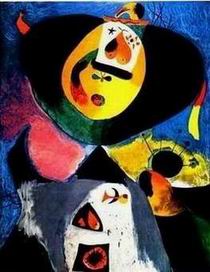 Miro oil painting