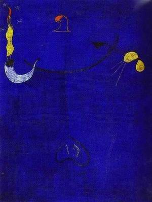 Miro oil painting