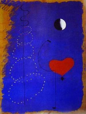 Miro oil painting
