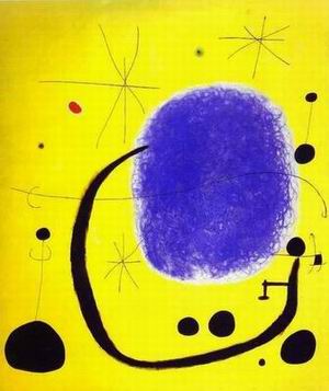 Miro oil painting