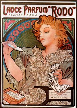 Mucha Alphonse oil painting
