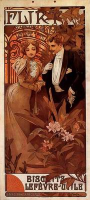 Mucha Alphonse oil painting