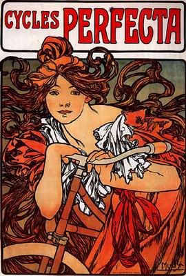 Mucha Alphonse oil painting