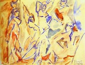 Picasso oil painting