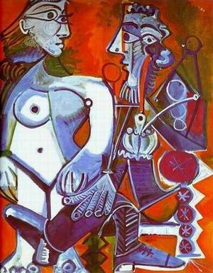 Picasso oil painting
