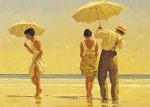 Vettriano oil painting