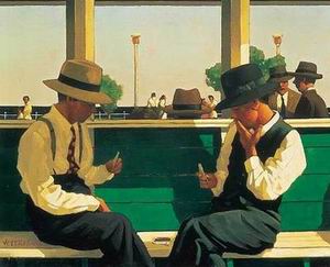 Vettriano oil painting