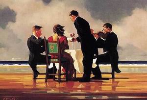 Vettriano oil painting