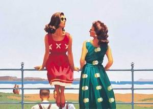 Vettriano oil painting