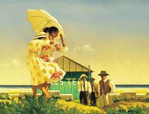 Vettriano oil painting