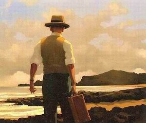 Vettriano oil painting