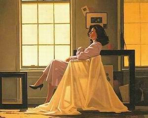 Vettriano oil painting